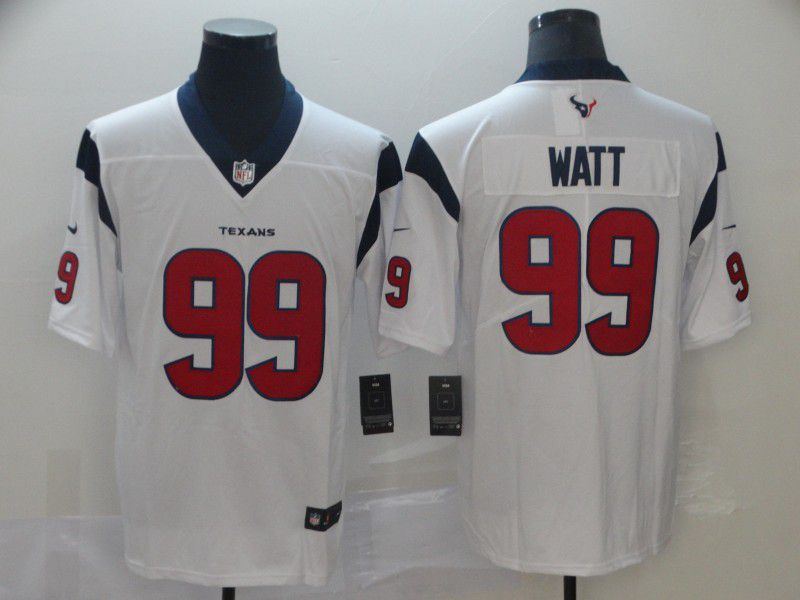 Men Houston Texans #99 Watt White Nike Vapor Untouchable Limited Player NFL Jerseys->women nfl jersey->Women Jersey